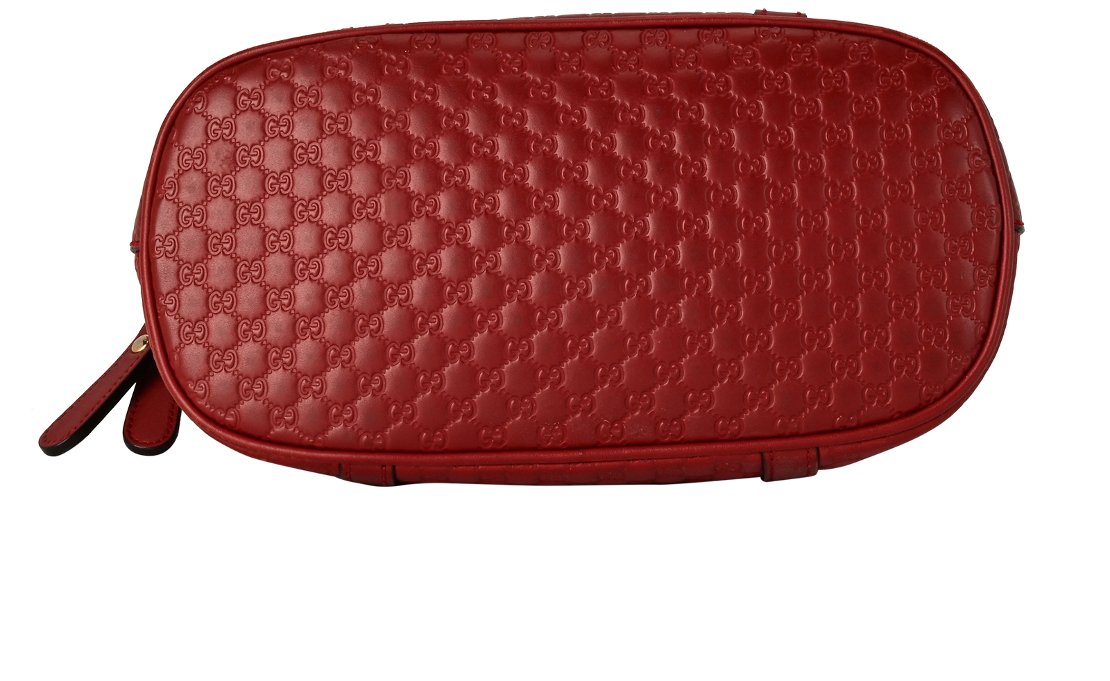 Microguccissima Dome Bag, &pound;395, Handbags, Red, Leather, Top view